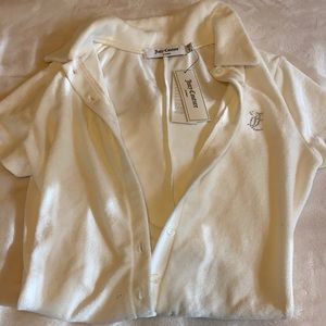 NWT Urban Outfitters Juicy Couture Terry Cloth Play suit Romper